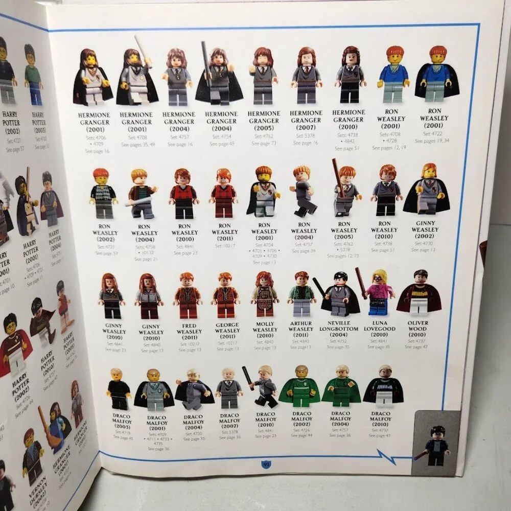 LEGO Harry Potter: Building the Magical World Hardcover Idea Book 96 Pag…